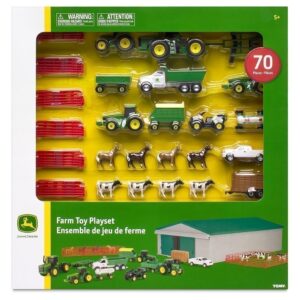 John Deere - Farm Toy 70 Piece Playset