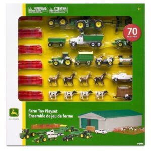 John Deere - Farm Toy 70 Piece Playset