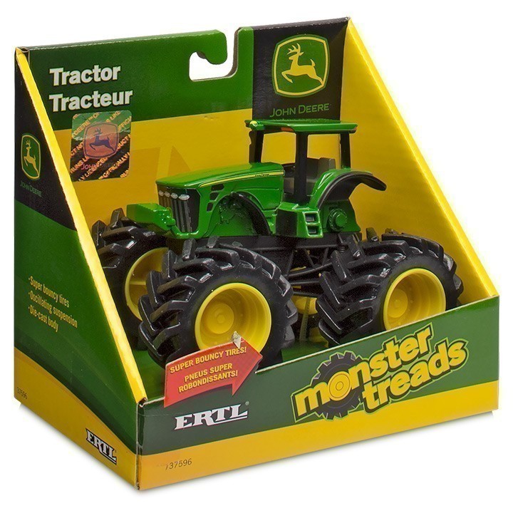 John Deere - Monster Treads - 12cm Tractor