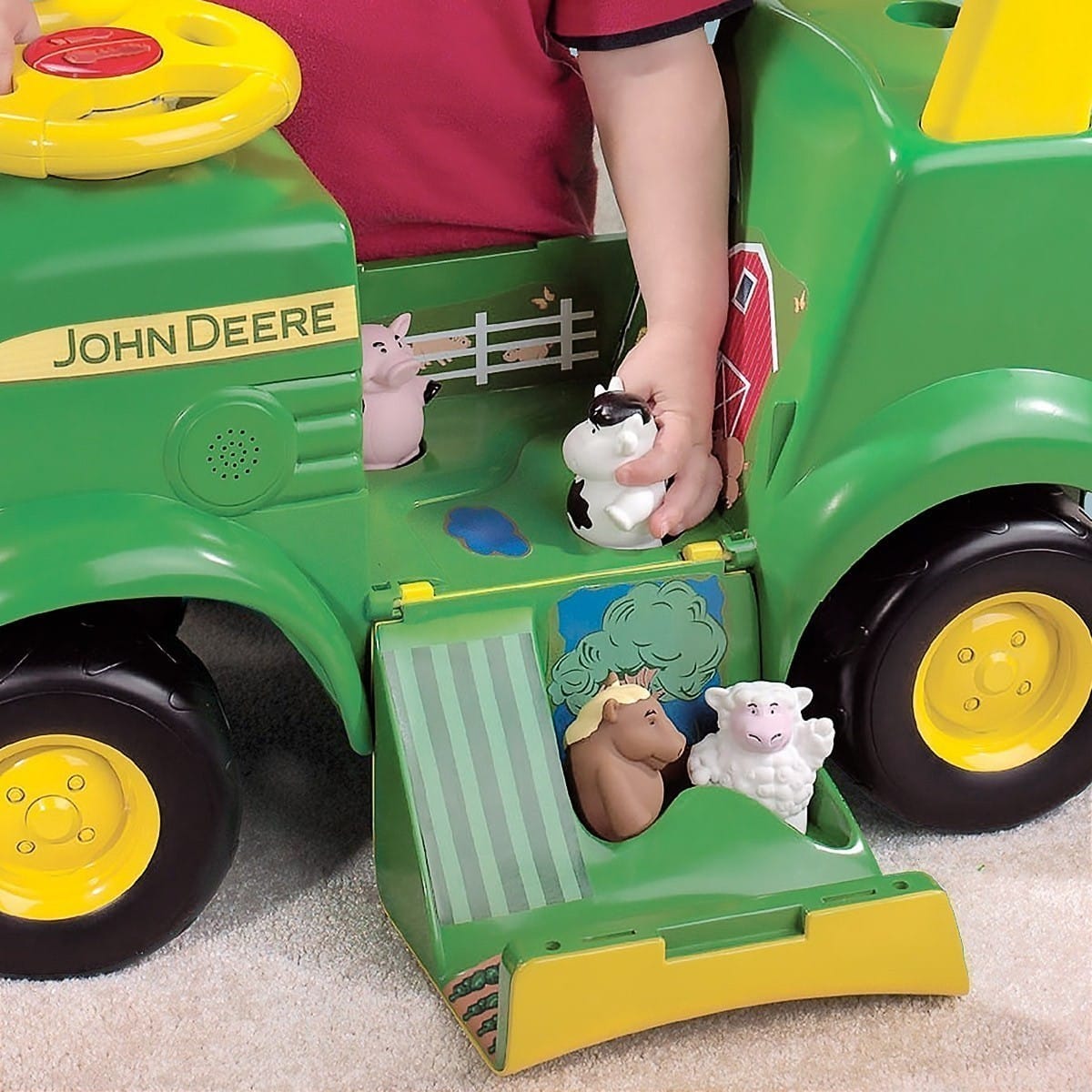 John Deere - Sit-n-Scoot Activity Tractor