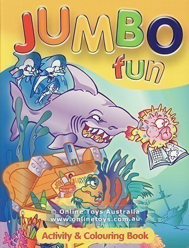 Jumbo Fun Colouring and Activity Book - Ocean Adventures #1