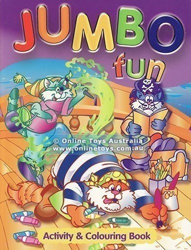 Jumbo Fun Colouring and Activity Book - Ocean Adventures #2