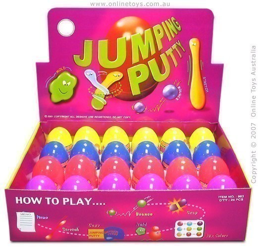 Jumping Putty Egg