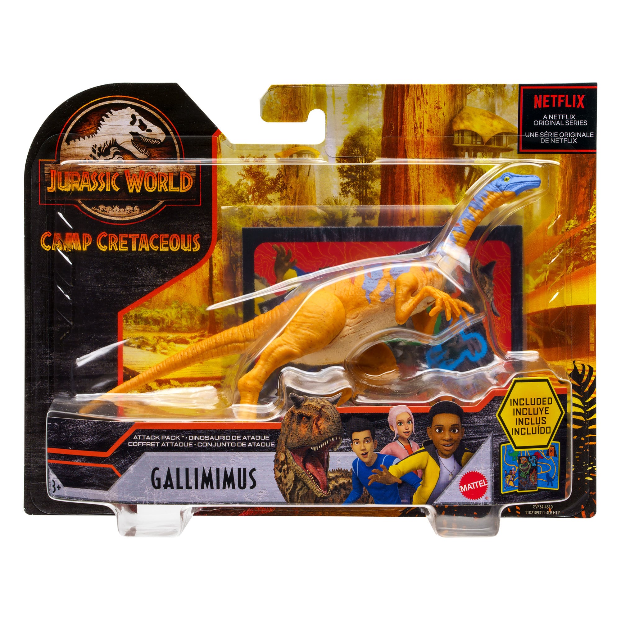 Jurassic World - Attack Pack - Gallimimus