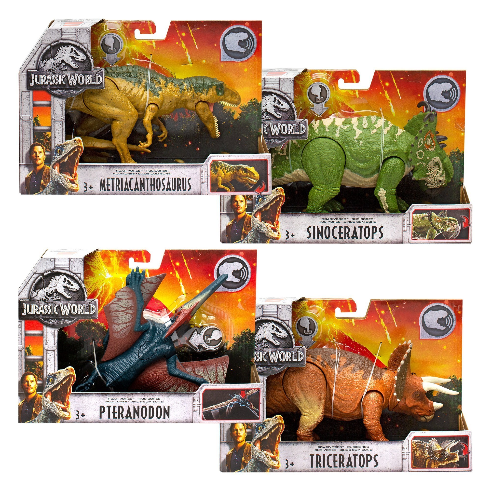 Jurassic World - Roarivores Dinosaurs Assortment