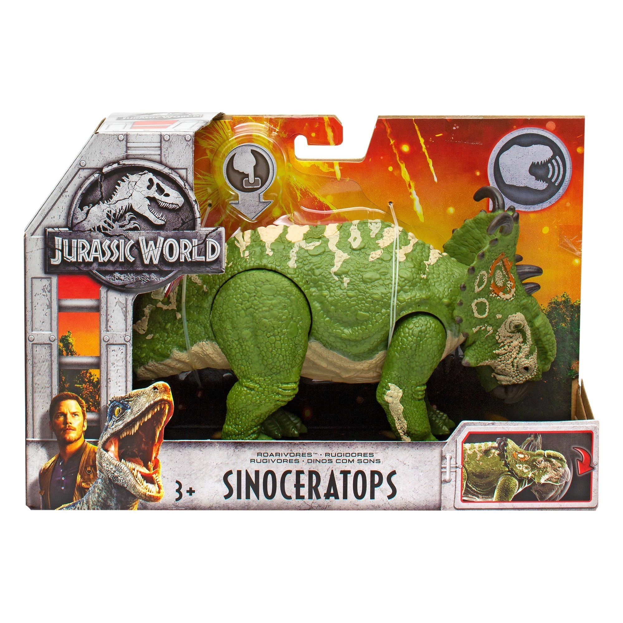 Jurassic World - Roarivores Dinosaurs - Sinoceratops