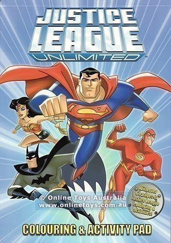Justice League Unlimited - Colouring and Activity Pad