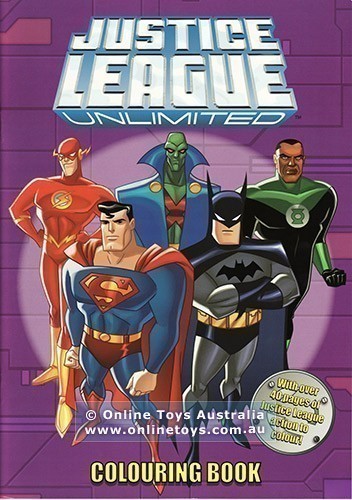 Justice League Unlimited - Colouring Book
