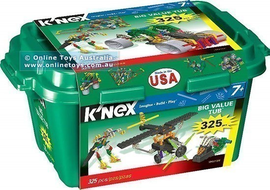 K'Nex 325-Piece Big Value Tub