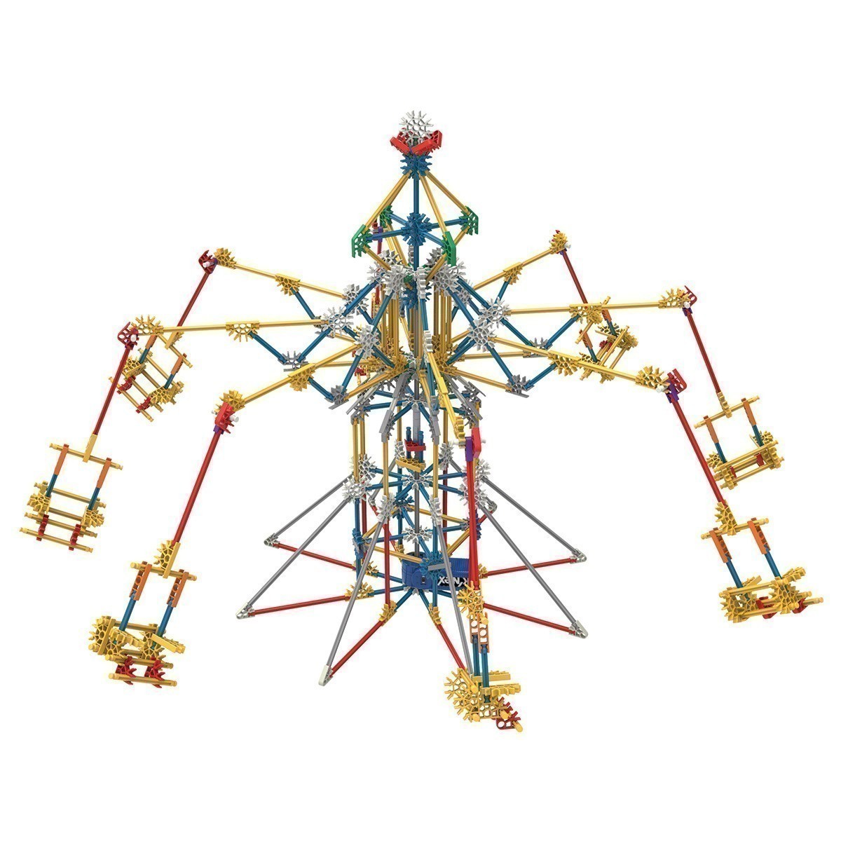 K'Nex - Thrill Rides 3-In-1 Classic Amusement Park Building Set