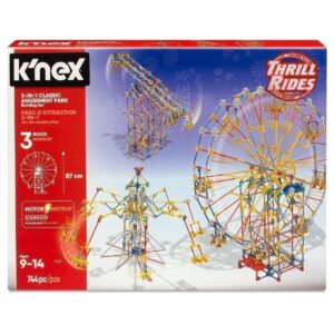 K'Nex - Thrill Rides 3-In-1 Classic Amusement Park Building Set