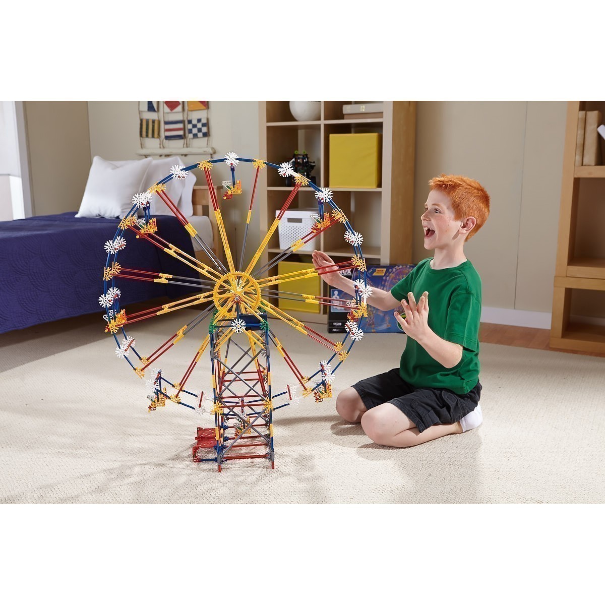 K'Nex - Thrill Rides 3-In-1 Classic Amusement Park Building Set