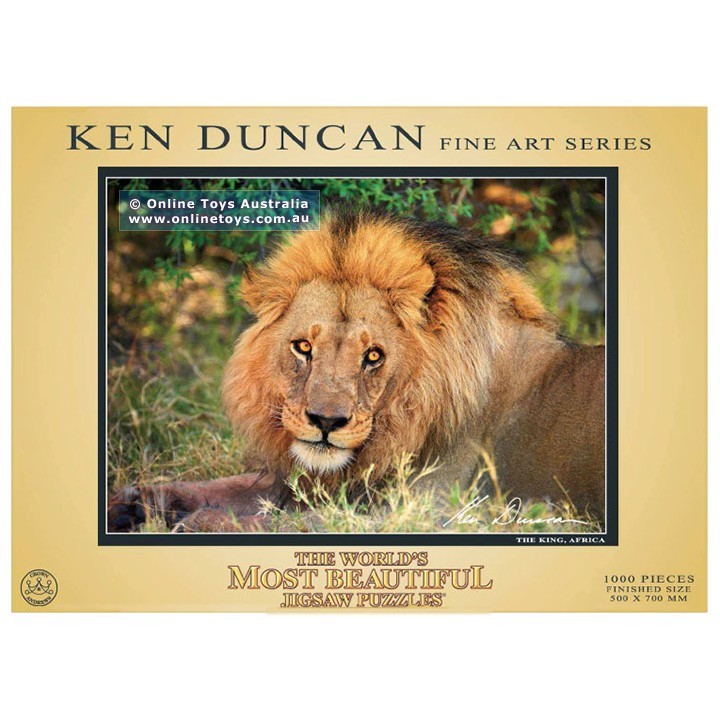 Ken Duncan - The Worlds Most Beautiful Jigsaw Puzzle 1000 Pieces - The King