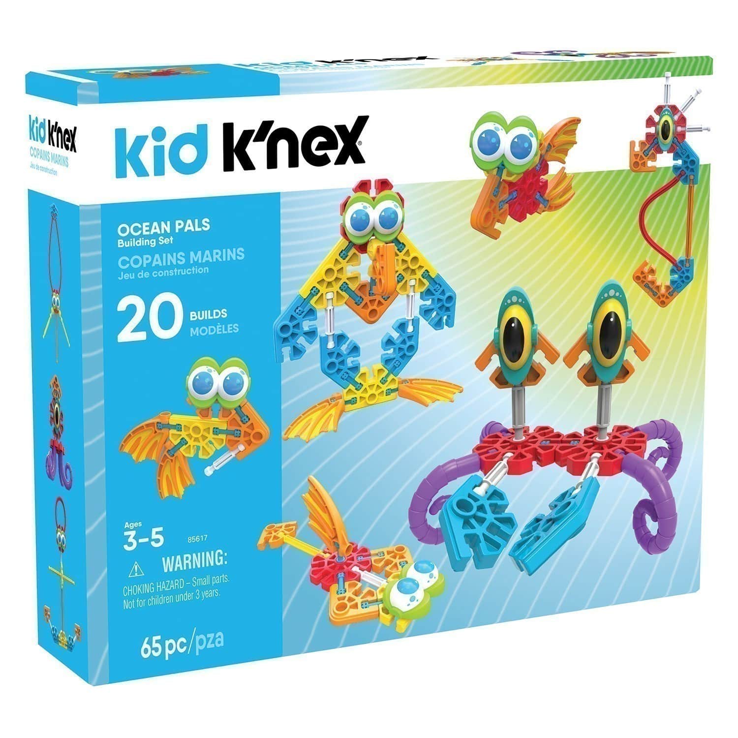 Kid K'Nex - Ocean Pals 20 Model Building Set