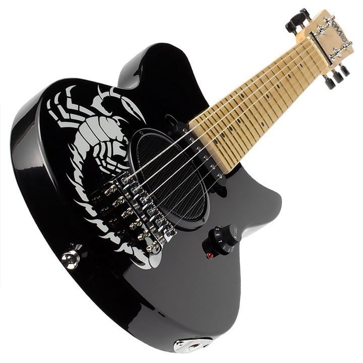 Kids Half Size Electric Guitar with Build-In Amplifier