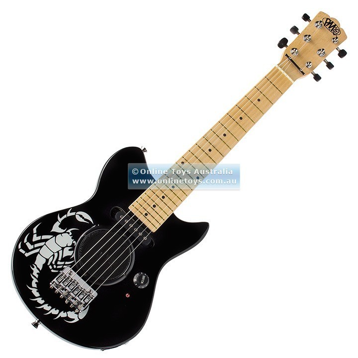 Kids Half Size Electric Guitar with Build-In Amplifier