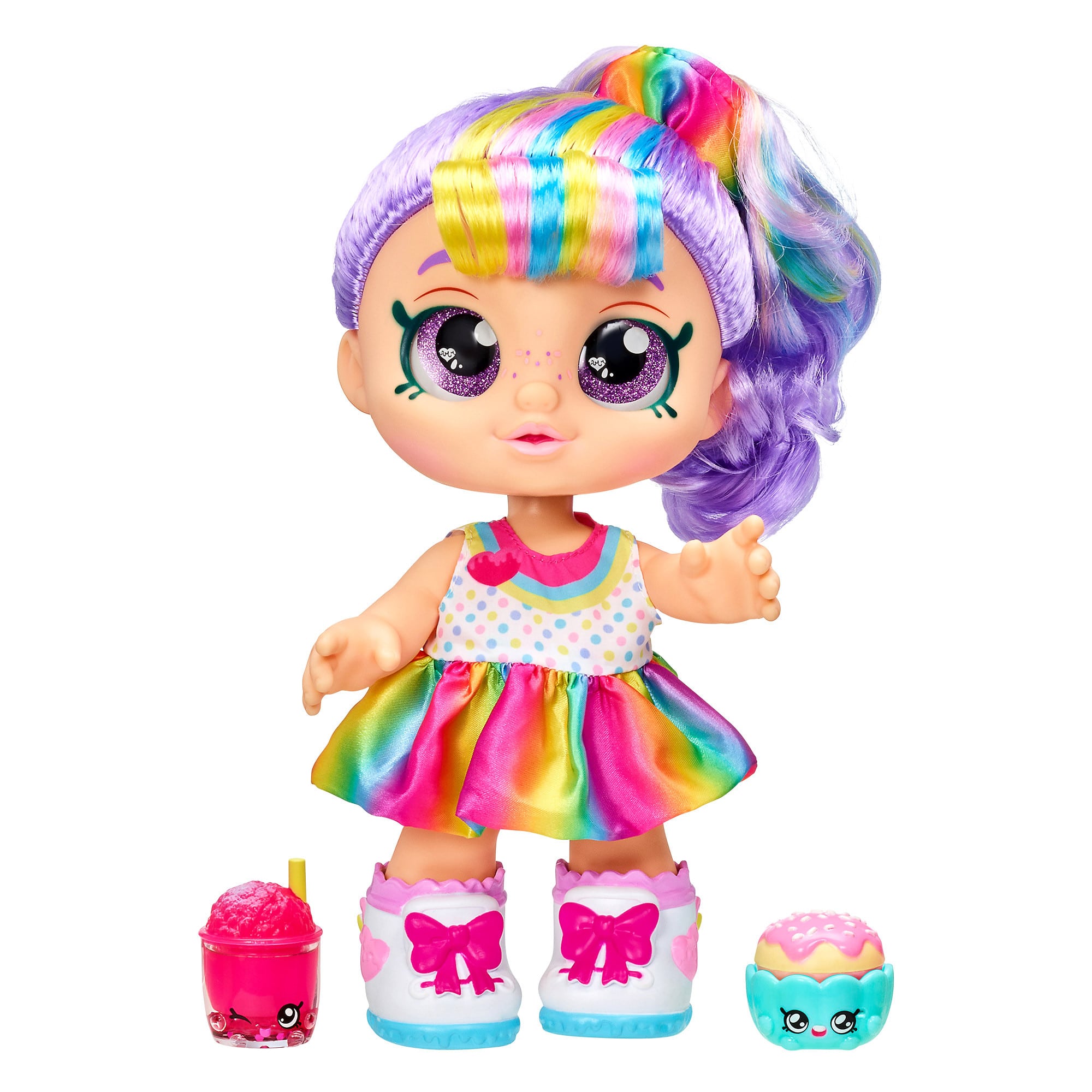 Kindi Kids - Snack Time Friends - Rainbow Kate Doll