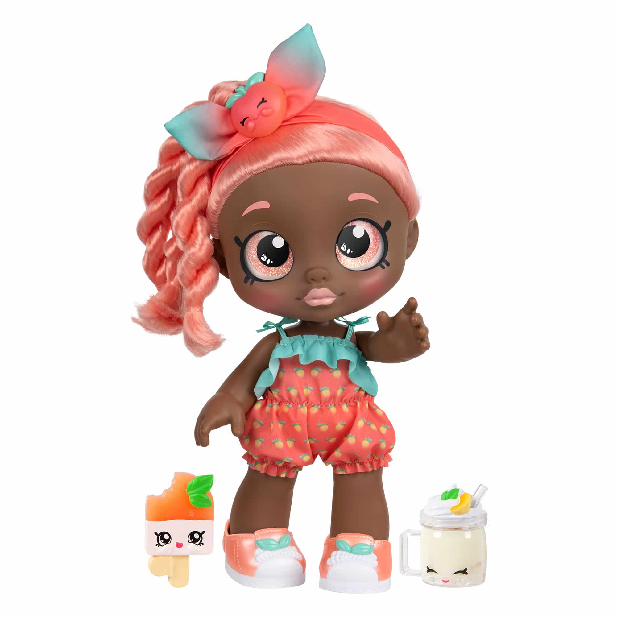 Kindi Kids - Snack Time Friends - Summer Peaches Doll
