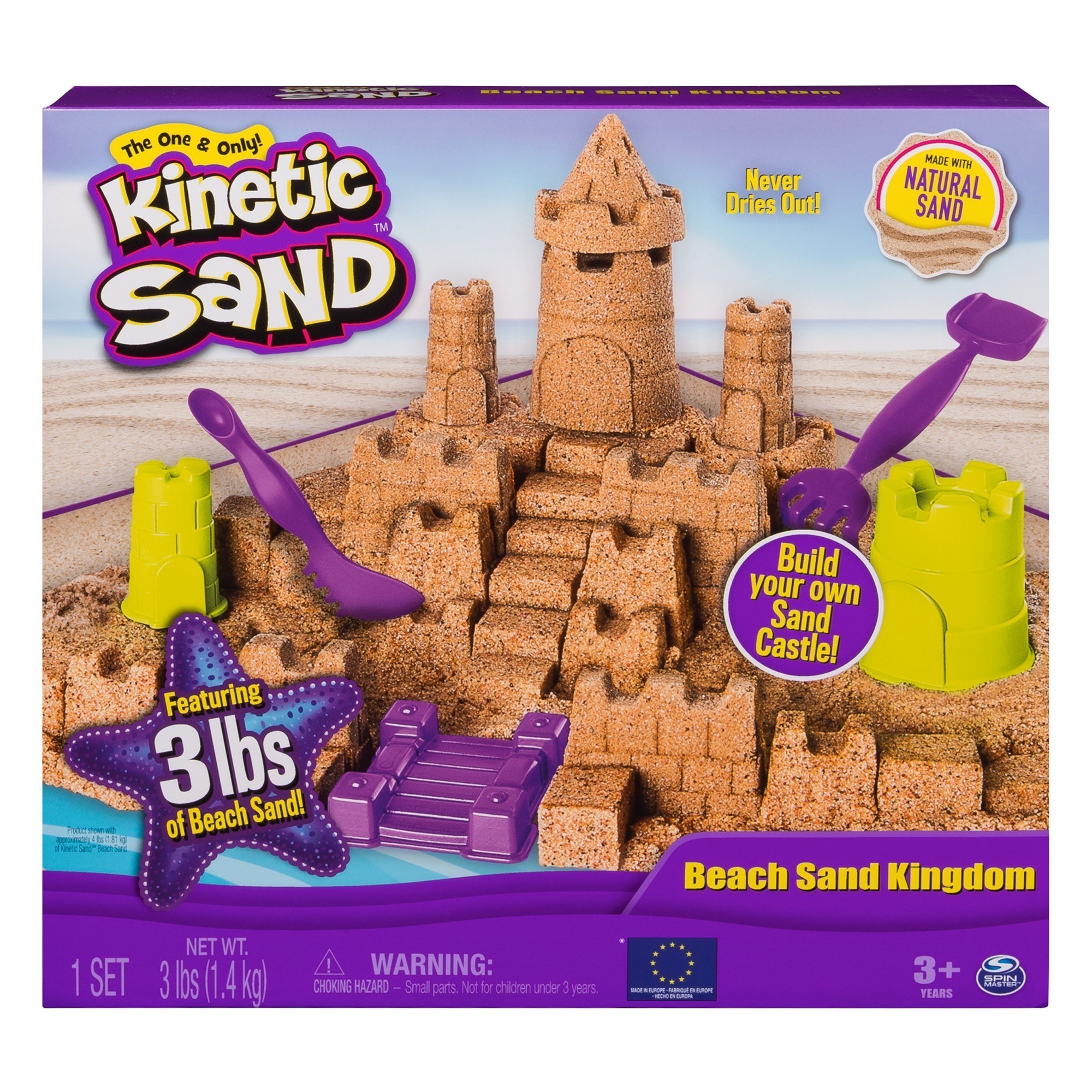 Kinetic Sand - Beach Sand Kingdom