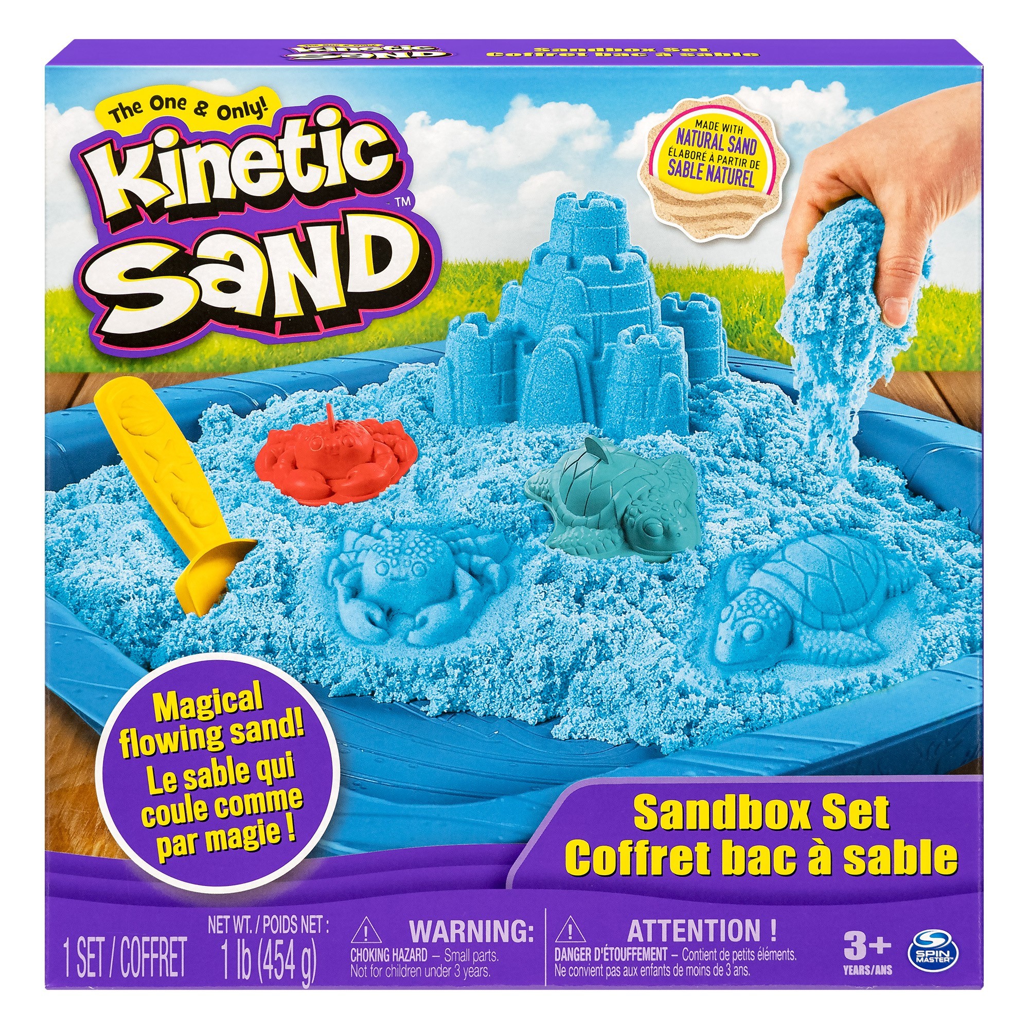 Kinetic Sand - Sandbox Set - Blue