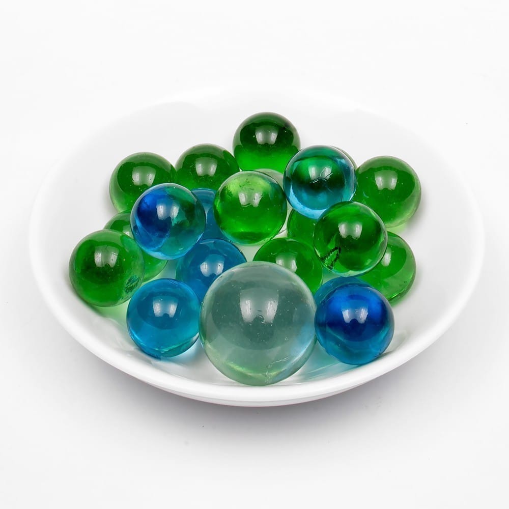 King Marbles - 16mm Glass Marbles - Art Deco