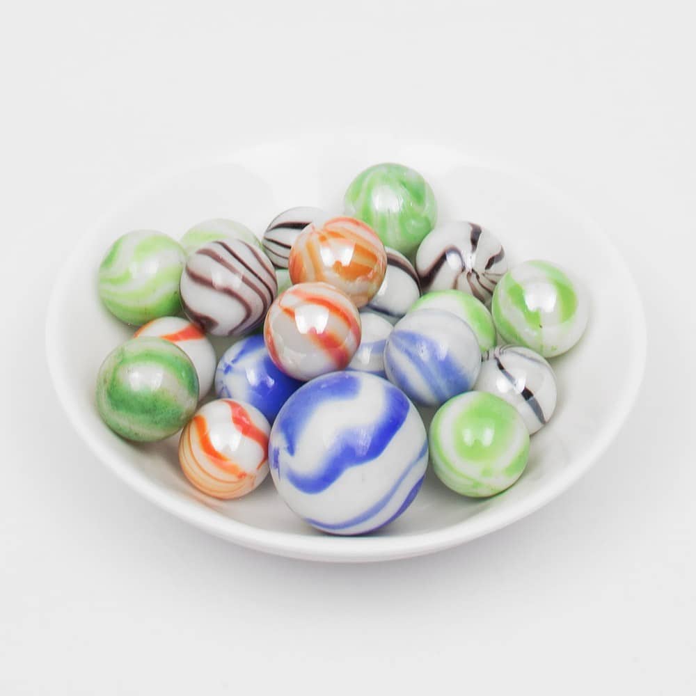 King Marbles - 16mm Glass Marbles - Rock Balls