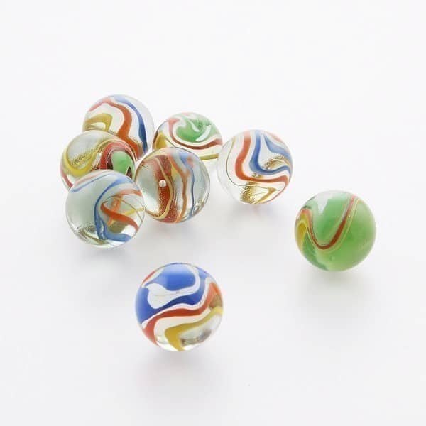 King Marbles - 25mm Glass Marbles - Boo Boo
