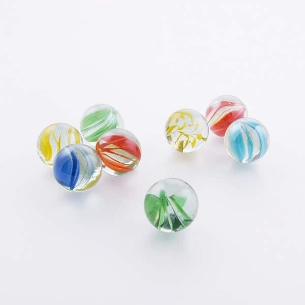 King Marbles - 25mm Glass Marbles - Bunting