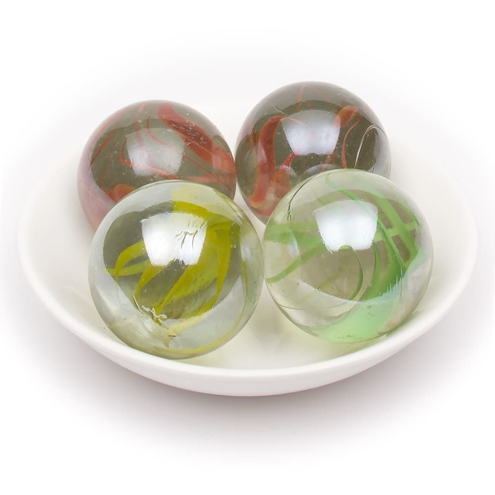 King Marbles - 35mm Glass Marbles - Bunting