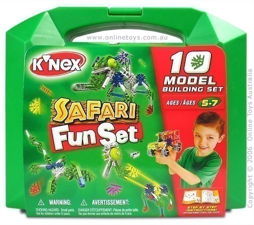 KNex 10 Model Safari Fun Building Set