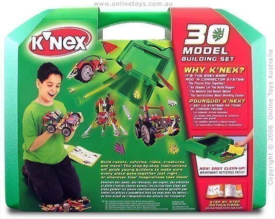 KNex 30 Model Building Set - Back