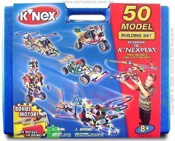 KNex 50 Model Building Set