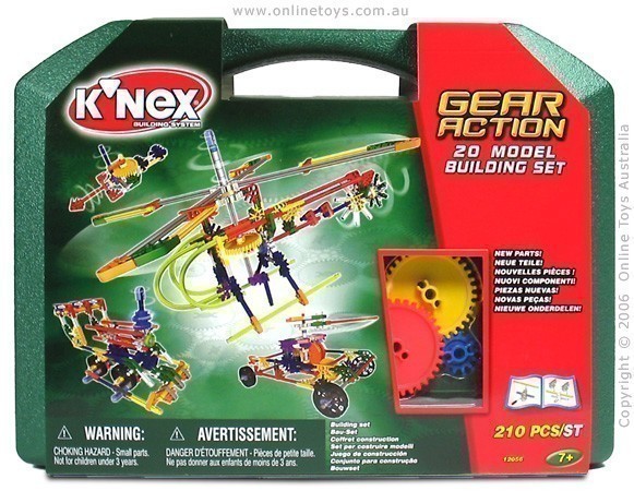 KNex Gear Action 20 Model Building Set