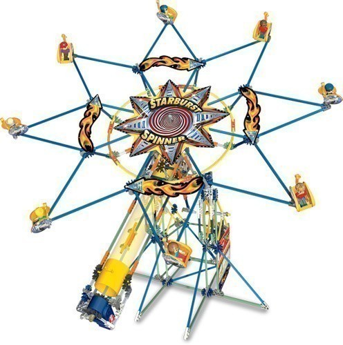 KNex Starburst Spinner - When Assembled