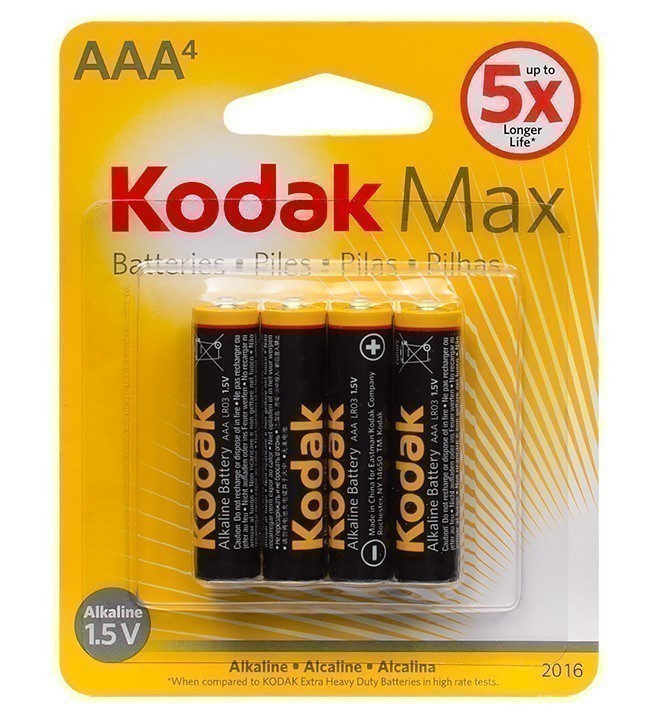 Kodak - Kodak Max Battery Pack - 4 X AAA Alkaline