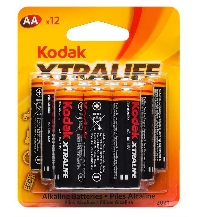 Kodak - Xtralife Battery Pack - 12 X AA Alkaline