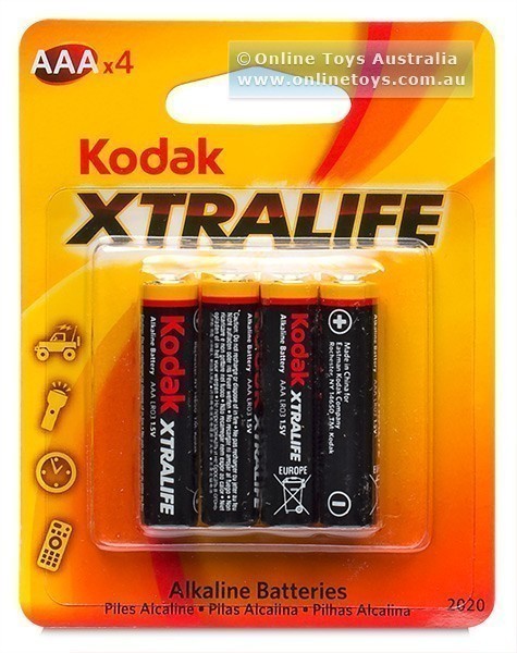 Kodak - Xtralife Battery Pack - 4 X AAA Alkaline