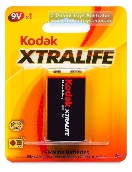Kodak - Xtralife Battery Pack - 9V Alkaline