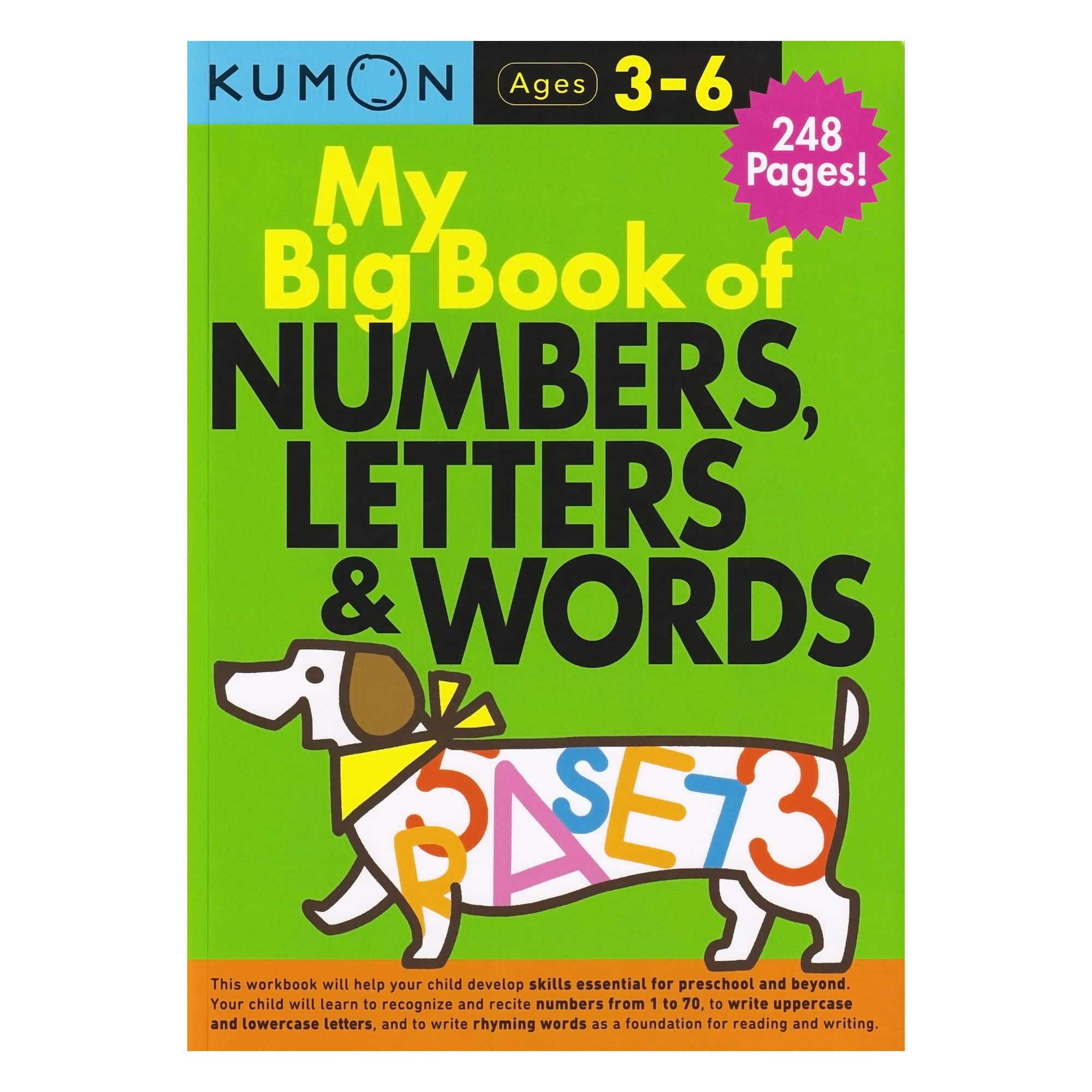 Kumon - My Big Book of Numbers, Letters & Words