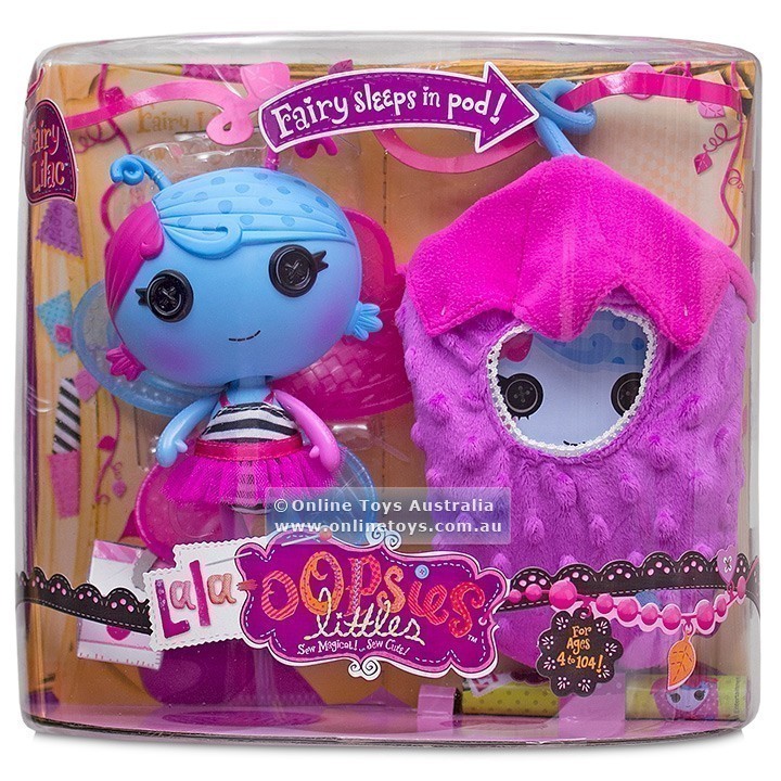 Lalaloopsy - Lala-Oopsies Littles - Fairy Lilac with Sleeping Pod