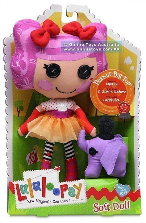 Lalaloopsy Soft Doll Peanut Big Top