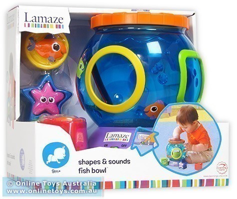 Lamaze - Shapes and Sounds Fish Bowl - With Packaging