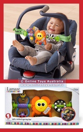 Lamaze - Spin, Rattle and Go Toy Bar