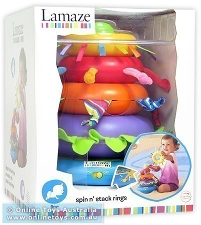 Lamaze - Stack and Spin Rings - In Packaging