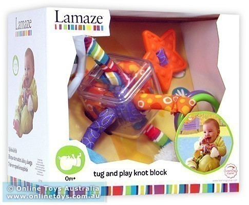 Lamaze - Tug and Play Knot Block - In Packaging