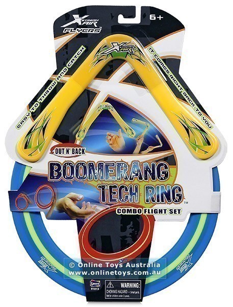 Lanard - Boomerang Tech Ring Combo Flight Set - Blue