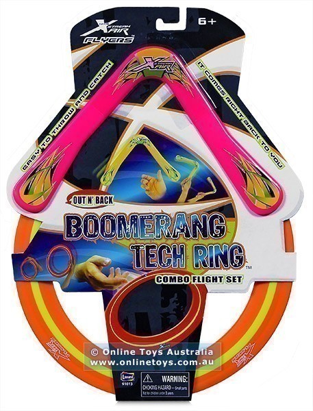 Lanard - Boomerang Tech Ring Combo Flight Set - Orange