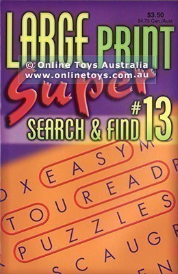 Large Print Super Search and Find #13