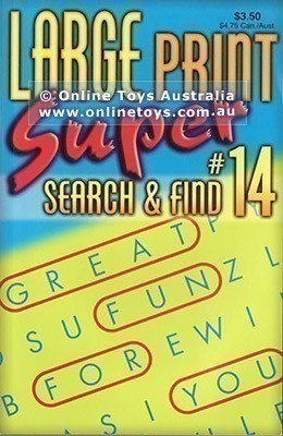 Large Print Super Search and Find #14