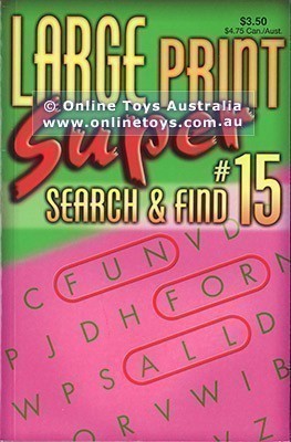 Large Print Super Search and Find #15